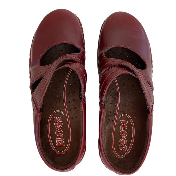 Klogs Women’s Slip Ons in Red - Picture 4 of 7